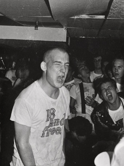 henryrollins — Snapshot of Ed Colver getting focused on Rollins