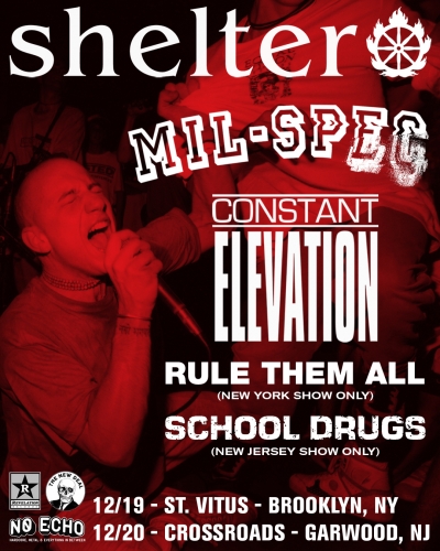 No Echo Teams Up with Shelter, Mil-Spec + Constant Elevation in